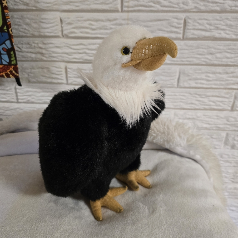 Aurora Plush Regal Eagle Standing 11"
